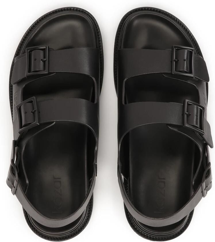 Kazar Leren sandalen met metalen gesp - Foto 2