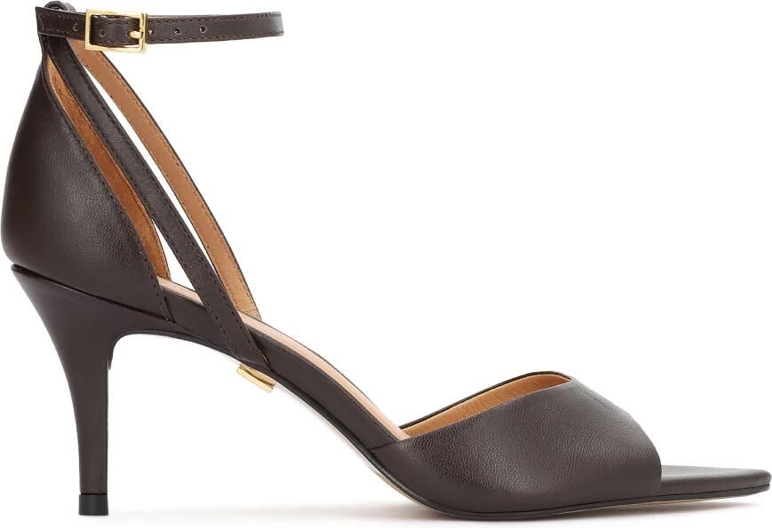 Kazar leren sandalen met spitse neus