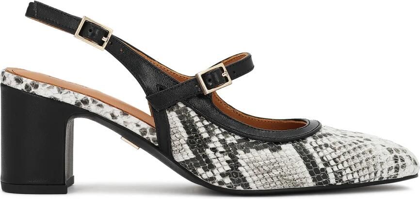 Kazar Leren Slingback Pumps