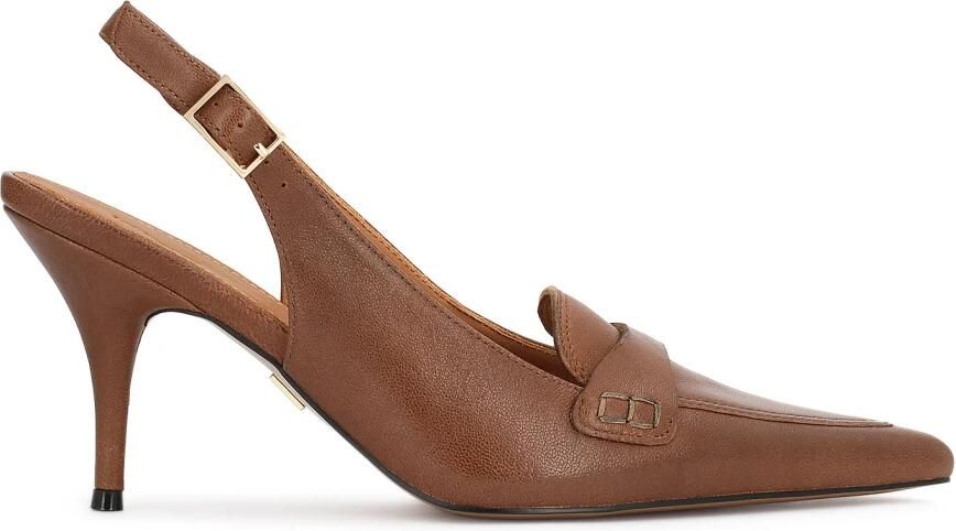 Kazar Leren Slingback Pumps