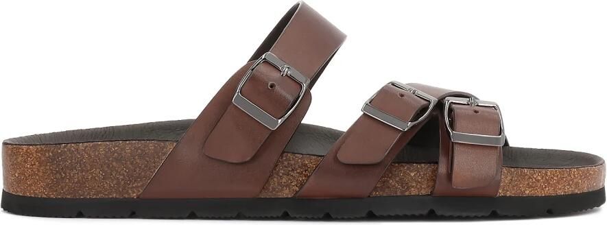 Kazar Leren Slippers