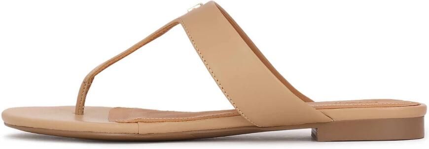 Kazar leren slippers in beige - Foto 2