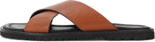 Kazar Leren Slippers met Brede Banden - Foto 2