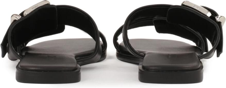 Kazar Leren slippers met brede banden LIV