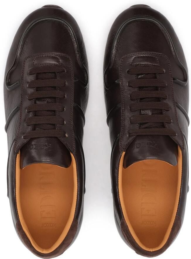 Kazar Leren sneakers met suède hiel - Foto 5