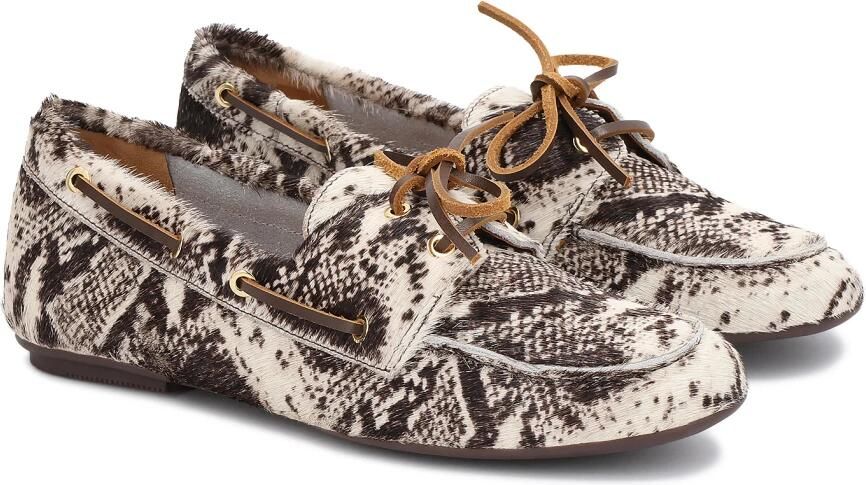 Kazar Patterned moccasins tied with a thong - Foto 3