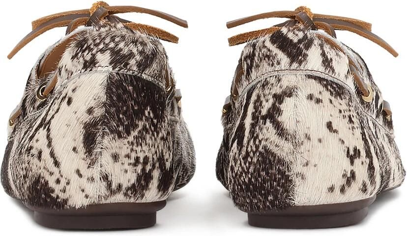 Kazar Patterned moccasins tied with a thong - Foto 4