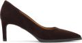 Kazar Klassieke suède pumps in bruine kleur - Bruin