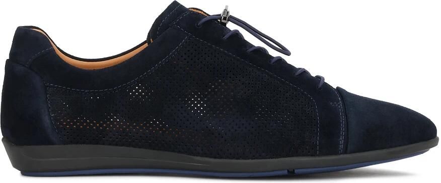 Kazar marineblauwe instapschoenen met elastische band