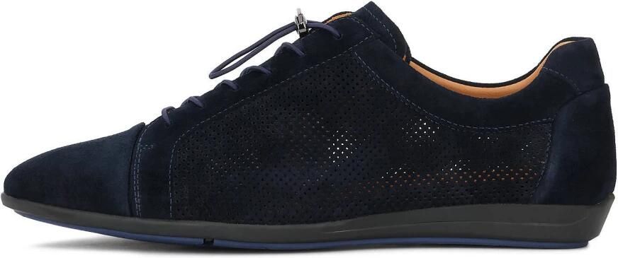 Kazar marineblauwe instapschoenen met elastische band - Foto 2