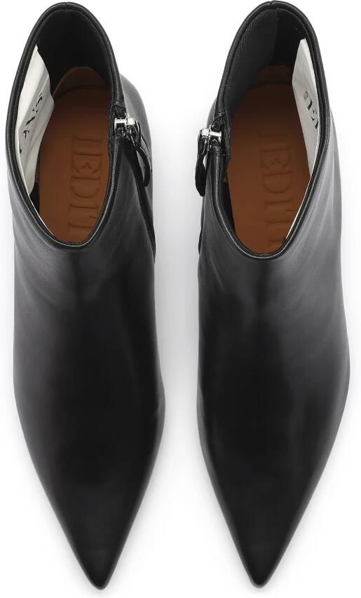 Kazar Minimalistische Leren Kittenhak Laarzen