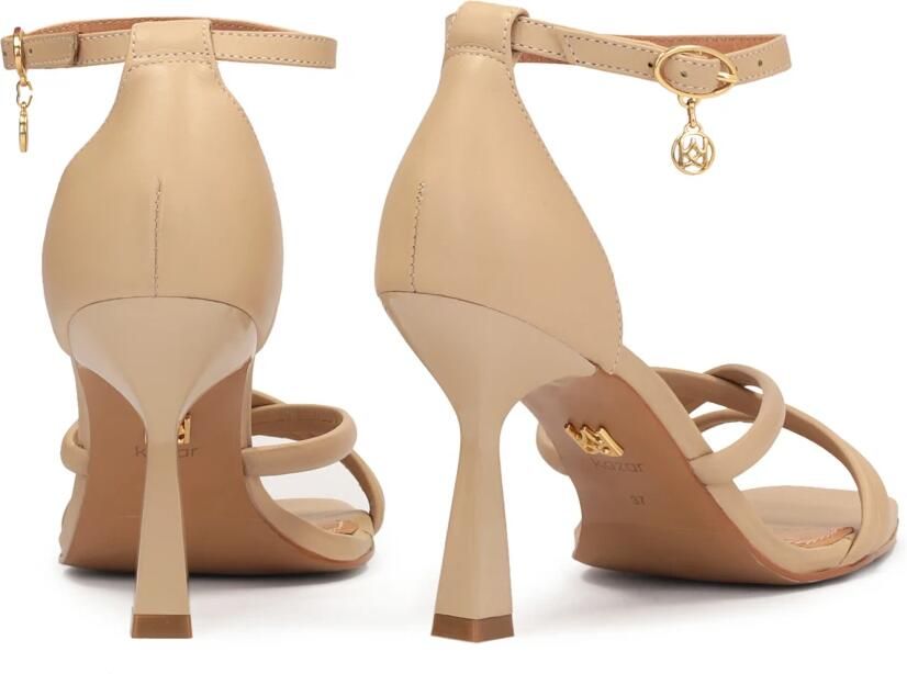 Kazar Minimalistische stijl beige sandalen.Dit product valt groot uit. - Foto 6