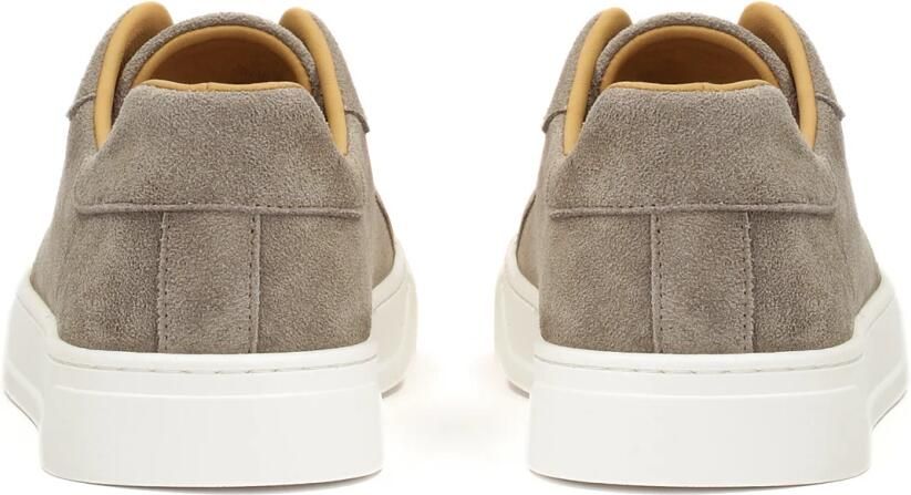 Kazar Minimalistische suède sneakers in taupe kleur - Foto 5