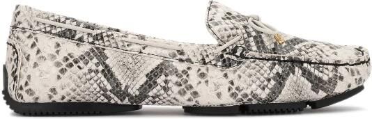 Kazar Mocassins met slangenprint