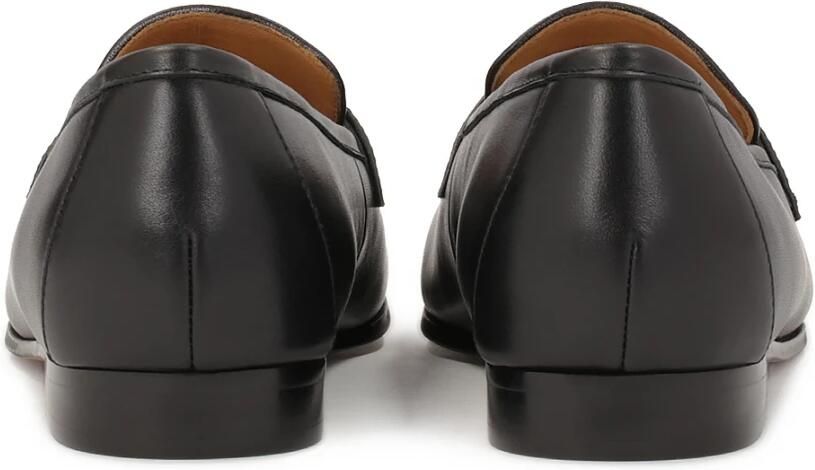 Kazar Monogram slip-on leren halfschoenen