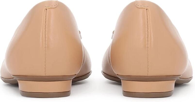Kazar Beige leather ballerinas with a bow - Foto 3