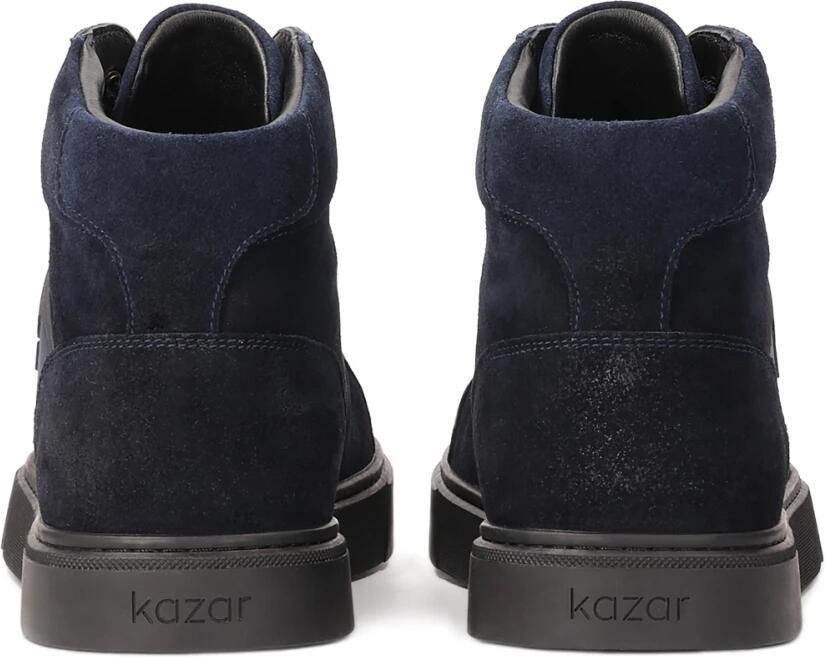 Kazar Navy blauwe hoge sneakers