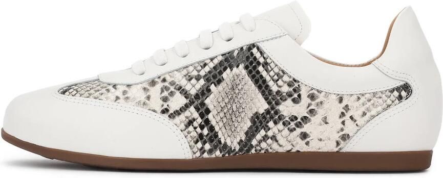 Kazar Leather sneakers with snakeskin inserts - Foto 2