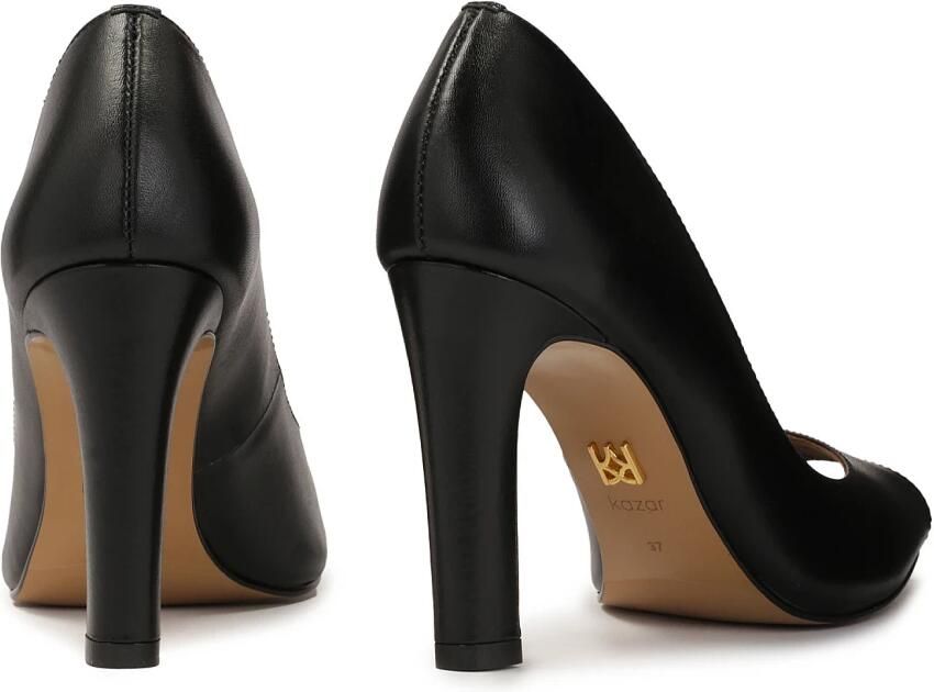 Kazar Zwarte peep toe pumps Black Dames - Foto 6