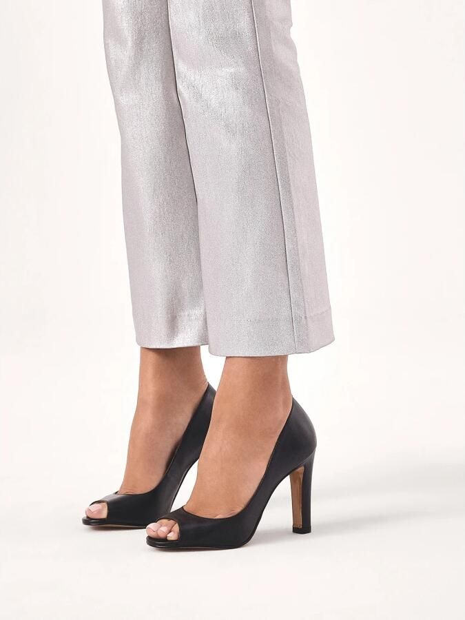 Kazar Zwarte peep toe pumps Black Dames - Foto 3