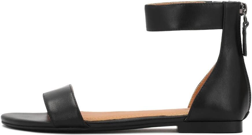 Kazar Platte sandalen met een rits aan de achterkant - Foto 2
