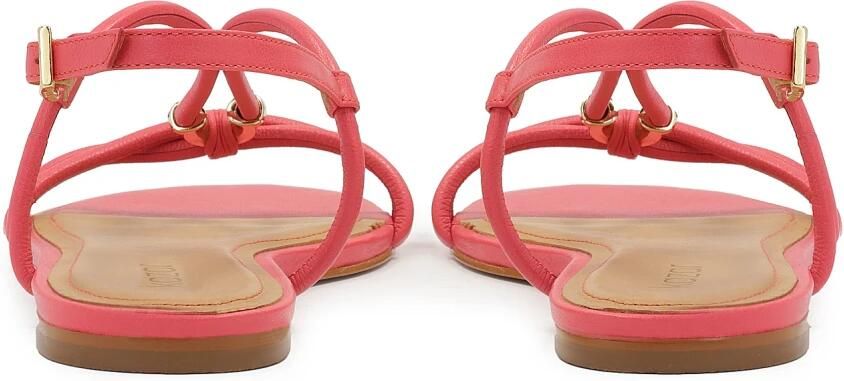 Kazar Platte sandalen met metalen versiering