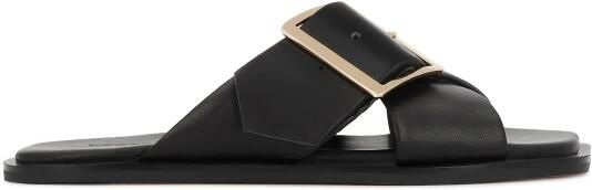 Kazar Platte Slippers met Kruisbanden