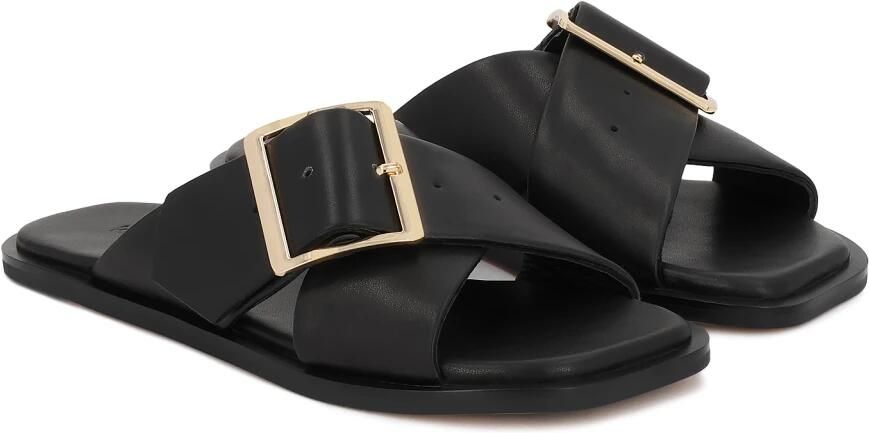 Kazar Flat slides with crisscrossing straps - Foto 3