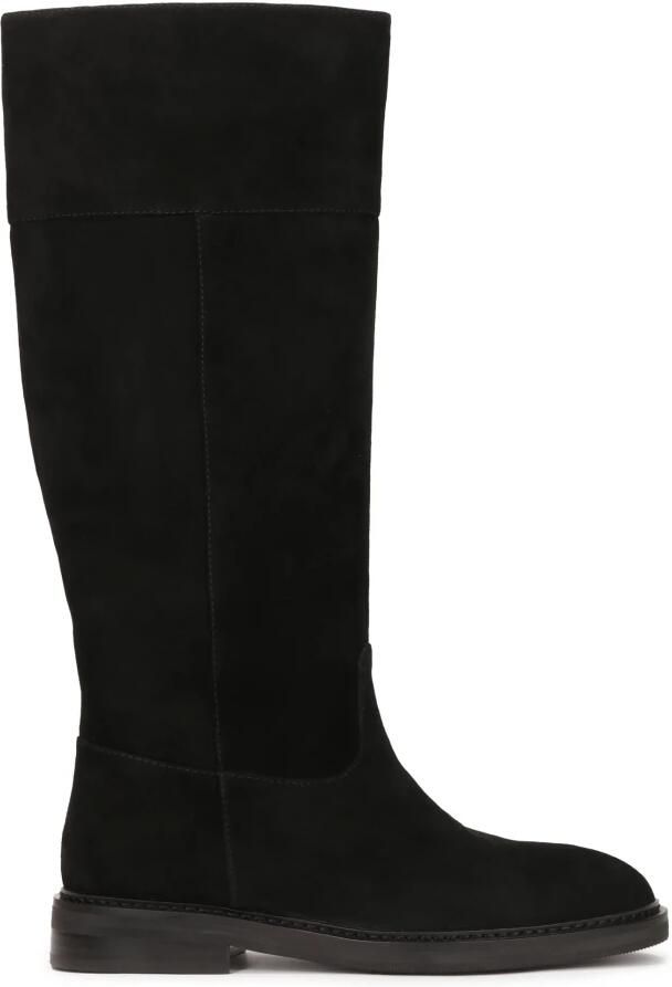 Kazar Platte suède instaplaarzen.Dit product valt groot uit.