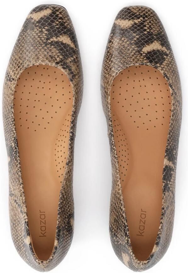 Kazar Pumps van geprint leer met dierenprint - Foto 3