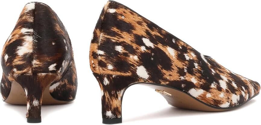 Kazar Pumps van leer met natuurlijke haarafwerking - Foto 7