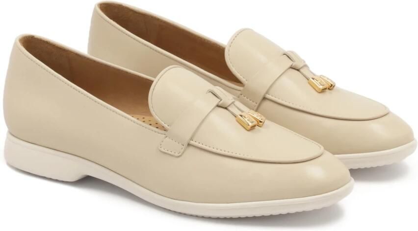 Kazar Beige halfschoenen met comfortabele binnenzool - Foto 3