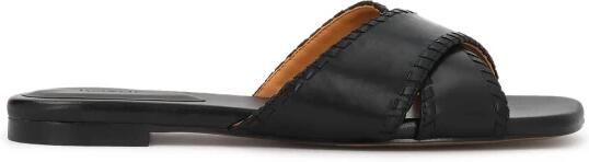 Kazar Renesme leren slippers