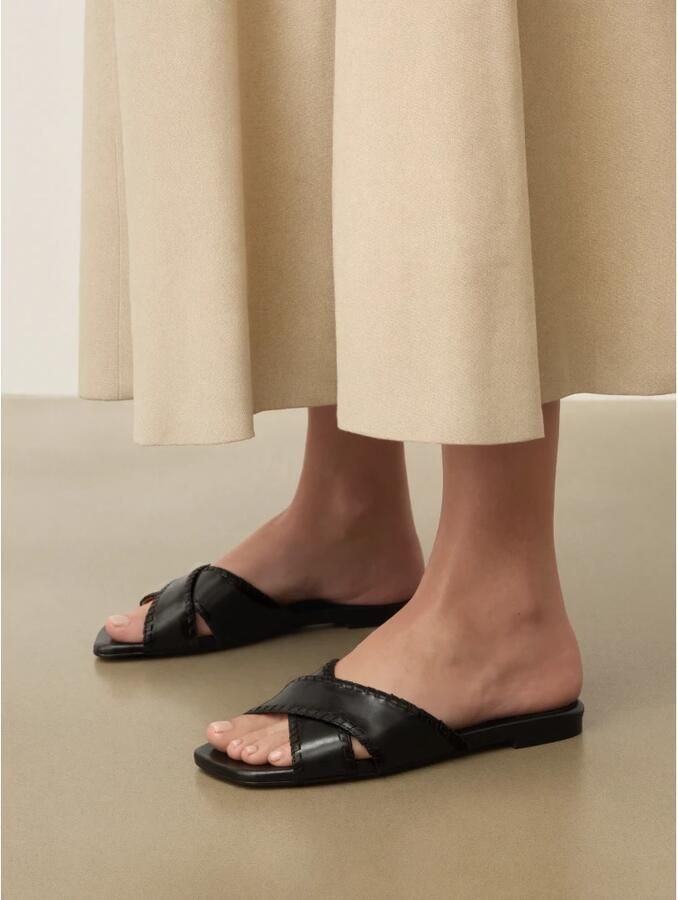Kazar RENESME leren slippers - Foto 6