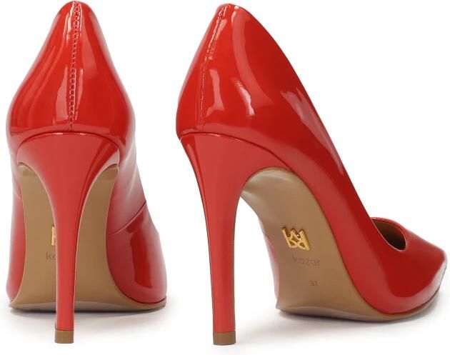 Kazar Red patent leather stiletto pumps - Foto 2