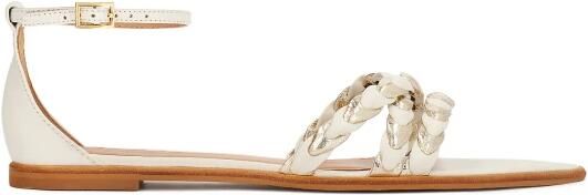 Kazar Sandalen met gevlochten bandjes en spitse neus