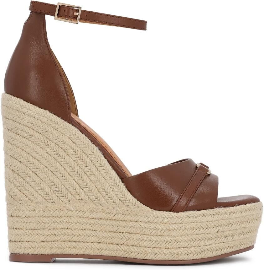 Kazar Sandalen met sleehak