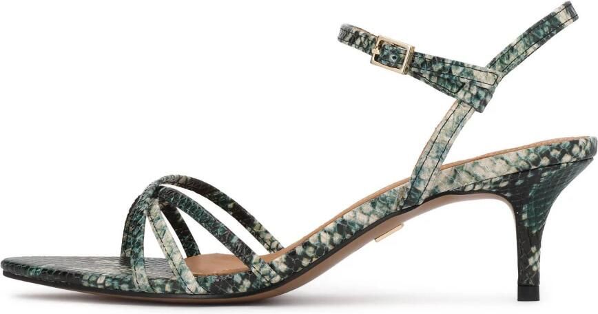 Kazar Sandalen met veelkleurig slangenprintpatroon - Foto 2
