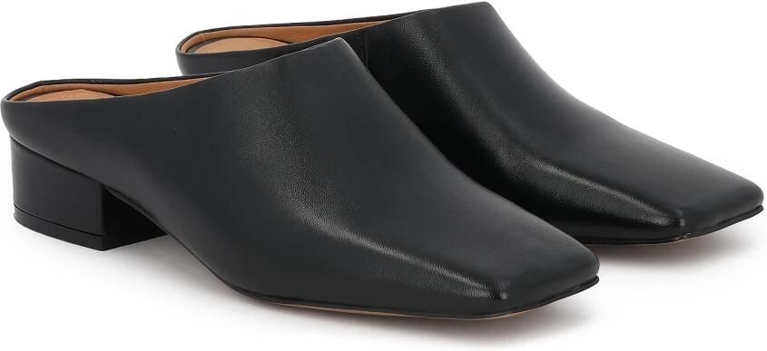Kazar Built-up leather mules with low heel - Foto 4