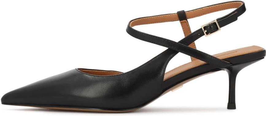 Kazar Leather pumps with open heel - Foto 2