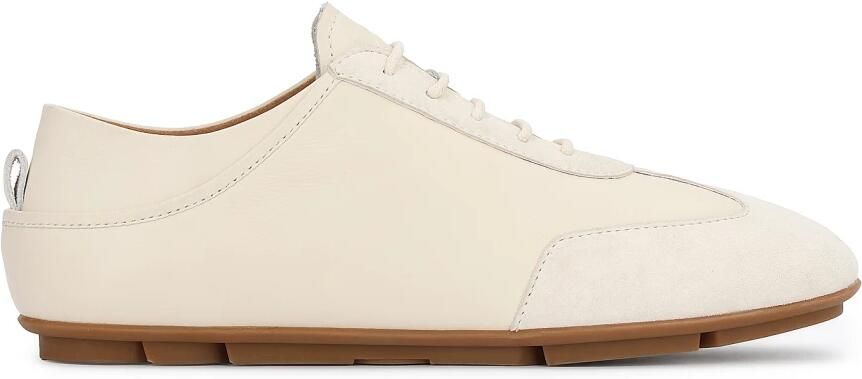 Kazar Sneakers van glad leer en suède