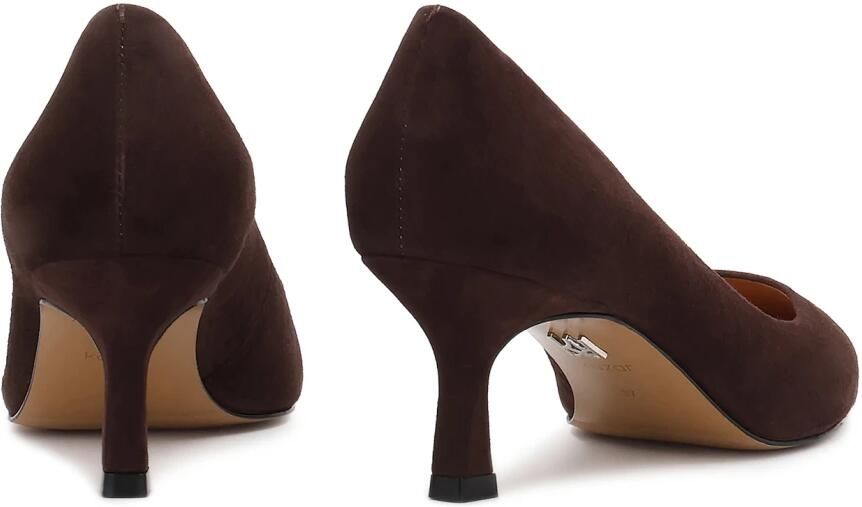 Kazar Klassieke bruine suède pumps.Dit product valt klein uit. - Foto 4