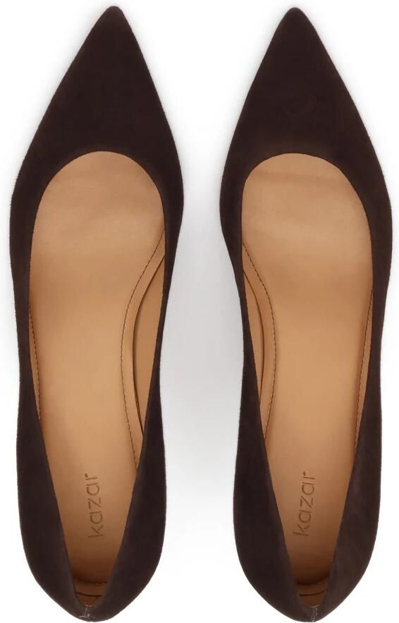 Kazar Klassieke bruine suède pumps.Dit product valt klein uit. - Foto 2