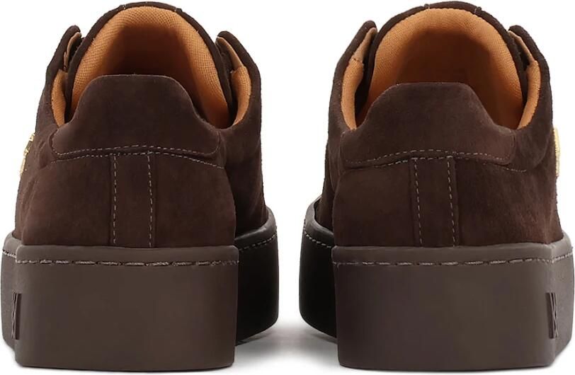 Kazar Suede bruine sneakers