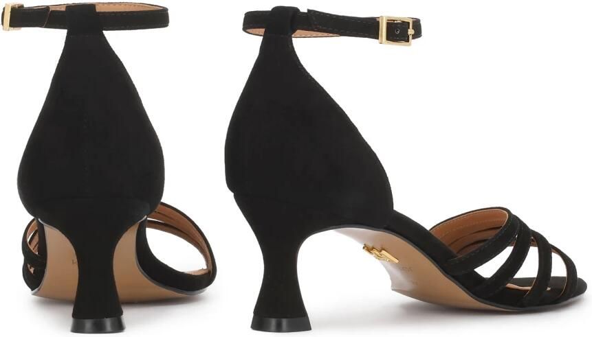 Kazar Suede Duck Heel Sandalen - Foto 6