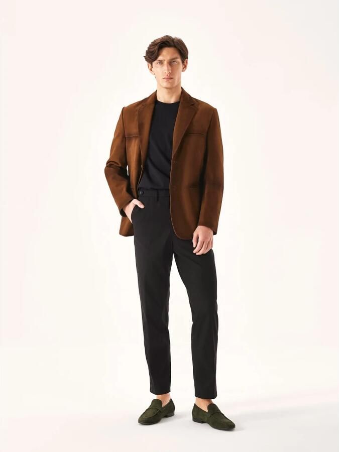 Kazar Suède loafers in khaki kleur - Foto 3