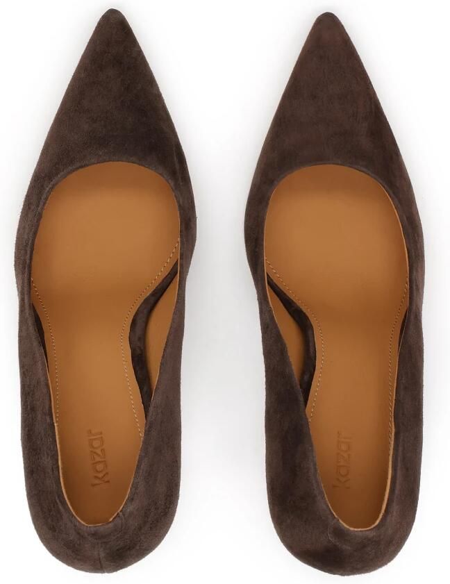 Kazar Suède Pumps met Metalen Hak - Foto 3