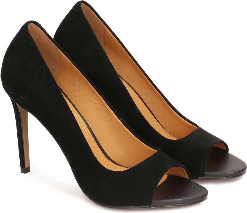 Kazar Suede pumps met uitgesneden bovenkant.Dit product valt klein uit. - Foto 2