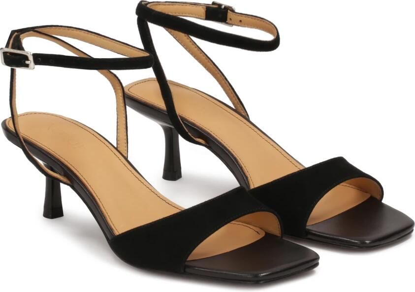 Kazar Suède sandalen met een aantrekkelijke hak