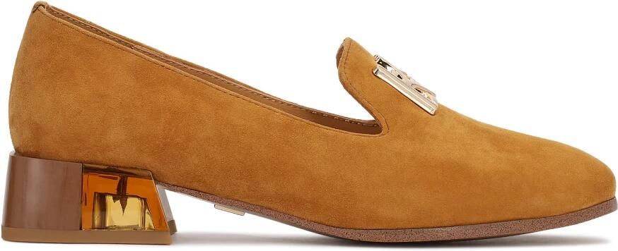 Kazar Suède schoenen met een opvallende hak